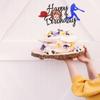 Arthsdite Baseball Theme Cake Topper - Sports Happy Birthday Player Cake Decoration for Sports Party Theme Decoration Supplies view 4