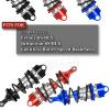Rcarmumb RC Shock Absorber Upgrades for 1/7 Felony 6S BLX,Infraction 6S BLX,Limitless Roller Speed Bash,4Pcs Front Rear Big Bore Damper Parts, Adjustable RC Shock Hop Up,Replace #ARA330627,Black view 2