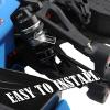 Rcarmumb RC Shock Absorber Upgrades for 1/7 Felony 6S BLX,Infraction 6S BLX,Limitless Roller Speed Bash,4Pcs Front Rear Big Bore Damper Parts, Adjustable RC Shock Hop Up,Replace #ARA330627,Black view 3