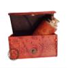 Brass Marine Handheld Spyglass Brass Telescope Binoculars with Lather Box 6-inch Best for Gift Item view 4