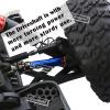 Rcarmumb CVD Drive Shaft Upgrades for 1/10 Senton Granite 3s Blx&Mega550,Vortek 3s Blx,Big rock v2,4Pcs Front Rear Harden Steel #45 Driveshaft Parts Hop Up, #ARAC4041, (More Powerful),Navy blue view 3