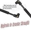 RC Drive Shaft Universal Upgrades for 1/10 SCX10 II Red cat D90 Gen7/Pro RC 4WD GEN8 SCX10 2, Rcarmumb 2pcs RC Crawler Driveshaft,Harden Steel #45 Part Hop-Ups (94-125MM, 2-Pack) Black view 3