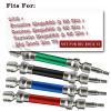 Rcarmumb CVD Drive Shaft Axles Upgrades for 1/10 Granite Senton 3s Blx&Mega550,Vortek 3s Blx,Big Rock v2,4Pcs Front Rear Harden Steel #45 Driveshaft Parts Hop Up, #ARAC4041, (More Powerful),Red view 2