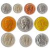 Belgium 10 Mixed Coins | Centimes | Francs | Old Belgian Currency Before Euro | 1948-2001 view 2