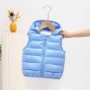 Children Kids Toddler Infant Baby Boys Girls Sleeveless Winter Solid Coats Ears Hooded Boys (Light Blue, 3-4 Years) view 2