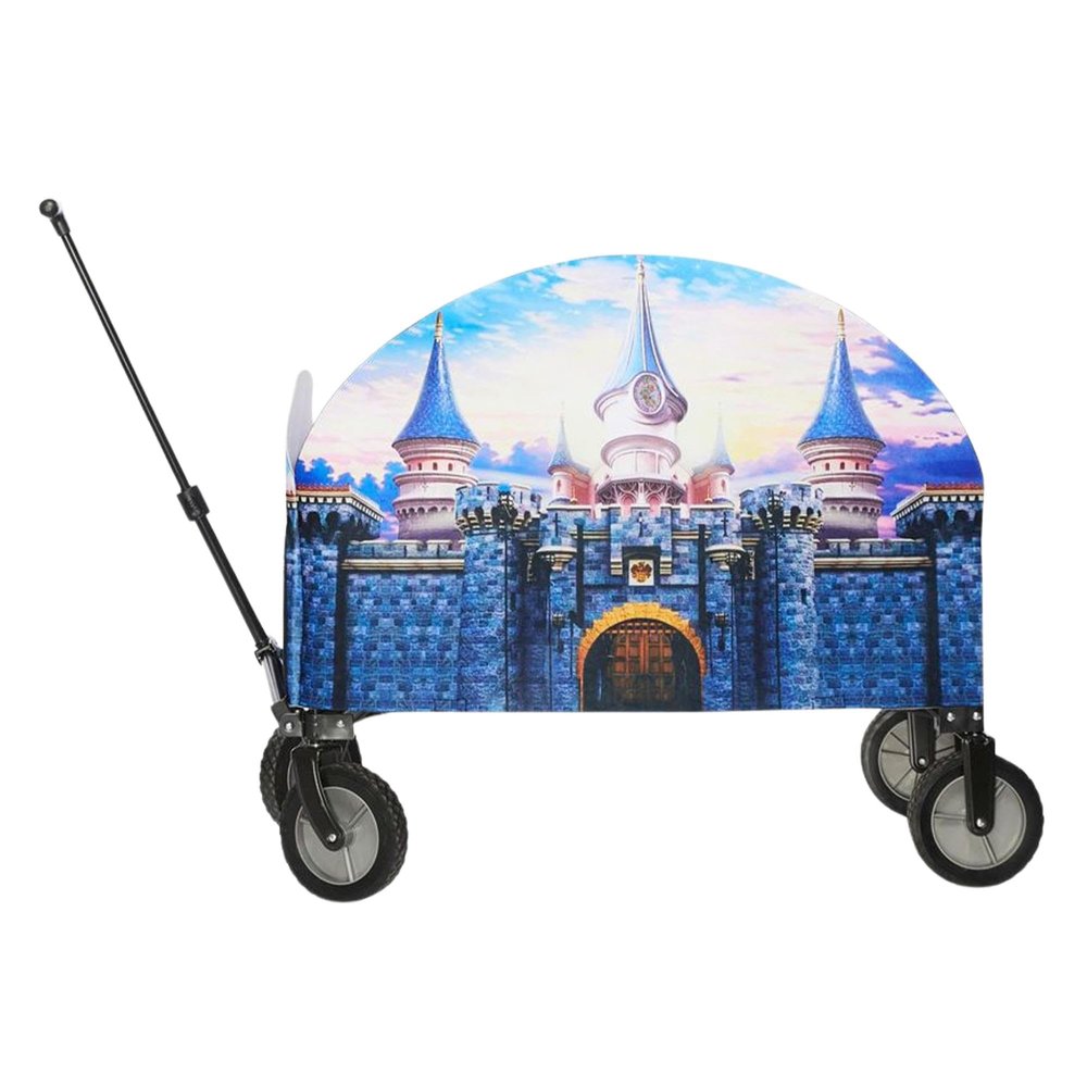 Seeing Red Fantasy Royal Princess Castle Decorative Wagon Cover Halloween Costume Accessory Prop