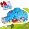 Skywin Air Tent for Kids (77 x 50) Builds in 30 Sec, Toddler Tents Indoor for Imaginative Play, Spacious Kids Forts Indoor Playhouse for Boys & Girls Ages 3-14 (Fan Not Incl) (Deep See Fun) view 1