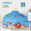 Skywin Air Tent for Kids (77 x 50) Builds in 30 Sec, Toddler Tents Indoor for Imaginative Play, Spacious Kids Forts Indoor Playhouse for Boys & Girls Ages 3-14 (Fan Not Incl) (Deep See Fun) view 2
