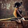 2022 New Halloween Party Felt Witch Hats, Halloween Felt Witch Costume Pointed Hat Durable Black Witch Hat for Halloween Decoration, Halloween Witch Hat for Halloween Cosplay Props (Black, One size fits all) view 3