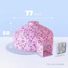 Skywin Air Tent for Kids (77 x 50) Builds in 30 Sec, Toddler Tents Indoor for Imaginative Play, Spacious Kids Forts Indoor Playhouse for Boys & Girls Ages 3-14 (Fan Not Incl) (Princess Palace) view 2