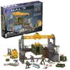 MEGA Halo Infinite Building Toys Set, Floodgate Firefight with 634 Pieces, 4 Micro Action Figures, Poseable Articulation, Accessories, Kids or Adult (Amazon Exclusive) view 1
