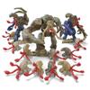MEGA Halo Infinite Building Toys Set, Floodgate Firefight with 634 Pieces, 4 Micro Action Figures, Poseable Articulation, Accessories, Kids or Adult (Amazon Exclusive) view 4