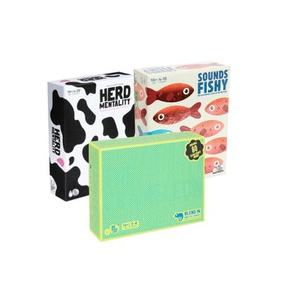 Big Potato Animal Party Bundle - Hilarious Board Games for Family Games Night, or with Friends Too For 8 Players