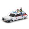 The Bradford Exchange Ghostbusters 1:24-Scale Ecto-1 Car Sculpture with Working Headlights & Siren Lights view 1
