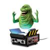The Bradford Exchange Ghostbusters Levitating Slimer Ghost Trap Featuring Realistic Detailing to Recreate The Ghost's Blobby Form, Huge Mouth and Bloodshot Eyes (Green) view 1