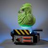 The Bradford Exchange Ghostbusters Levitating Slimer Ghost Trap Featuring Realistic Detailing to Recreate The Ghost's Blobby Form, Huge Mouth and Bloodshot Eyes (Green) view 4