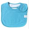 Isabeli Organic Cotton Toddler Drool Bibs 4 Pack - Blue view 2