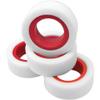 4Pcs ShareGoo 1.9 inches Tire Foam Dual Stage Rubber Inner & Foam Inserts Outer Foam Firm for 100-110mm Tire Compatible with Axial SCX10 90046 Traxxas TRX4 Crawler Wheel (Red) view 1