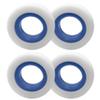 4Pack ShareGoo 1.9 inches Tire Foam Dual Stage Rubber Inner & Outer Foam Inserts Firm for 114-120mm Tire Compatible with Axial SCX10 90046 Traxxas TRX4 Crawler Wheel (Blue) view 1