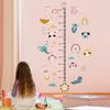DRWSSR Kids Measuring Height Wall Decals Cute Cartoon Animal Stickers DIY Removable Peel and Stick Kids Room Wall Decoration for Boys and Girls Bedroom Nursey Classroom Playroom Decal view 3
