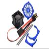 GPM 9PC Set Upgrades Aluminum 6061-T6 Motor Heatsink with Cooling Fan Only Use with SLE038A for 1/8 4WD Sledge Monster Truck (95076-4) RC Cars (Blue) view 1