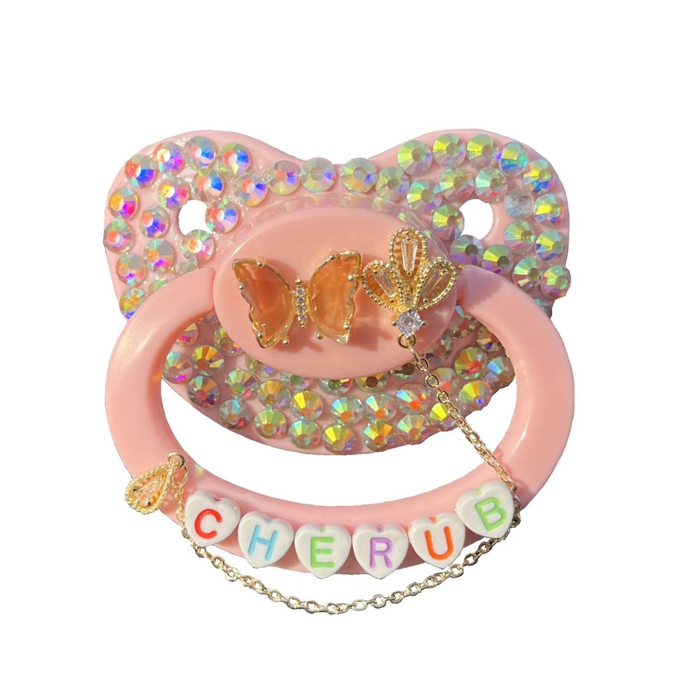 Adult Sized Pacifier Cute Gem Pacifier (Shape 11)