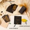 SUGEYA 78 Tarot Cards with Guide Book, Black Tarot Deck Gift Set with Tarot Cloth, Chakra Stones and More, Tarot Cards Deck Fortune Telling Game Craft Cardboard for Beginners and Expert Readers view 4