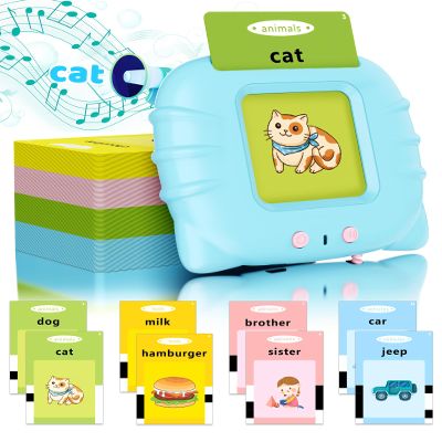 KOKODI Toddler Toys for 2 3 4 5 Year Old Gifts, Speech Therapy Toy, Talking Flash Card 224 Sight Words, Montessori Learning Educational Sensory Toys for Autistic Children Toddler