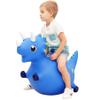 ZOOJOY Bouncy Dinosaur Hopper, Inflatable Dino Bouncing Animal for Toddlers, Indoor Outdoor Ride On Bouncing Horse W/Pump, Hopping Toys Gift for 4 5 6 7 8 Year Old Boy Girl view 1