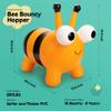 ZOOJOY Bee Bouncy Animals Hopper, Inflatable Bouncing Hopper, Outdoor Indoor Jumping Bounce Hopping Toys for Toddlers, for 18 Months 2 3 4 Year Old Kid Toddler view 2