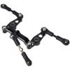 HobbyMarking 1/10 RC Car Aluminum Ball Bearing Crank Steering Arms Set for Tamiya TT-02 / TT-02D / TT-02E Racing Car Upgrade Parts view 4