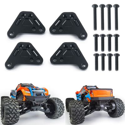 1/10th RC Front&Rear Heighten Shock Towers Mount for 1:10 Maxx WideMaxx Small X 89086-4 RC Crawler Car Upgrade Parts