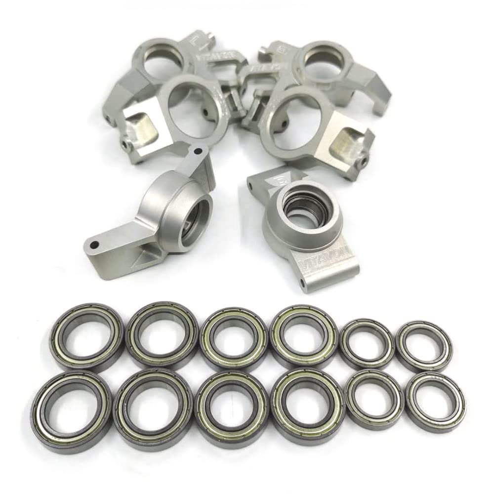 VITAVON CNC ALU 7075 Front hub+C hub+Rear hub for Traxxas X-MAXX 1/5
