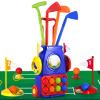Bennol Toddler Golf Set Toys for Kids, Upgraded Kids Golf Cart Toys Sets with 4 Golf Sticks, 8 Balls and 1 Mat, Indoor & Outdoor Golf Toys for 3 4 5 6 Year Old Boys Girls Toddlers view 1