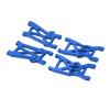 Alomejor RC Front and Rear Lower Suspension Arm Set Aluminum Alloy RC Swing Arm Set for 1/10 22S 2WD RC Cars(Blue) view 2