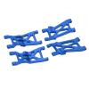 Alomejor RC Front and Rear Lower Suspension Arm Set Aluminum Alloy RC Swing Arm Set for 1/10 22S 2WD RC Cars(Blue) view 3