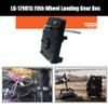 276602 LG-179015 RV Fifth Wheel Landing Gear Box,Compatible with Lippert 276602 Venture Fifth Wheel Landing Gear Box,Use with Venture Landing Gear; Black; Aluminum view 3
