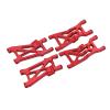 Alomejor RC Front and Rear Lower Suspension Arm Set Aluminum Alloy RC Swing Arm Set for 1/10 22S 2WD RC Cars(Red) view 2