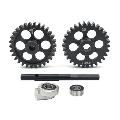 VITAVON CNC 45# HD 1.5Mod 30/30T Pinion/Spur Gear Combo for Traxxas X-MAXX 1/5