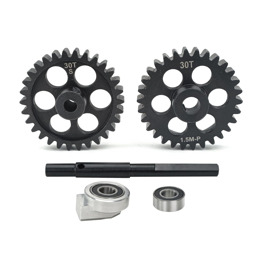 VITAVON CNC 45# HD 1.5Mod 30/30T Pinion/Spur Gear Combo for Traxxas X-MAXX 1/5