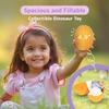 PREXTEX Build and Paint Your Own Collectible Dinosaur Toy Kit - Surprise Dino Egg Set, Building Toy, Arts and Crafts for Kids Ages 6-8, Painting Art Set, Kids Gifts, Dino Easter Basket Stuffers view 3