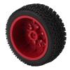 for 1/10 RC Short Course Truck Tires for ARRMA for SENTON for for Slash 12mm 14mm 17mm Hex RC Truck Tires(Red) view 2