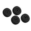 Alomejor for 1/10 RC Short Course Truck Tires for ARRMA for SENTON for for Slash 12mm 14mm 17mm Hex RC Truck Tires(Black) view 3