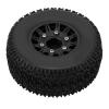 Alomejor for 1/10 RC Short Course Truck Tires for ARRMA for SENTON for for Slash 12mm 14mm 17mm Hex RC Truck Tires(Black) view 4