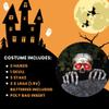 Fun World LITE UP Skeleton Grave view 3
