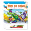 ZOCO  Fun to Color Activity Books for Kids Ages 3+ (50 Bulk Pack, With Crayons)  Summer Party Favors, Goodie Bag Fillers, Games & Puzzles view 1