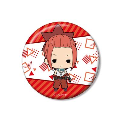 TV Anime Tokyo 24 Ward Ran Akagi Tiny 3.0 inches (76 mm) Can Badge
