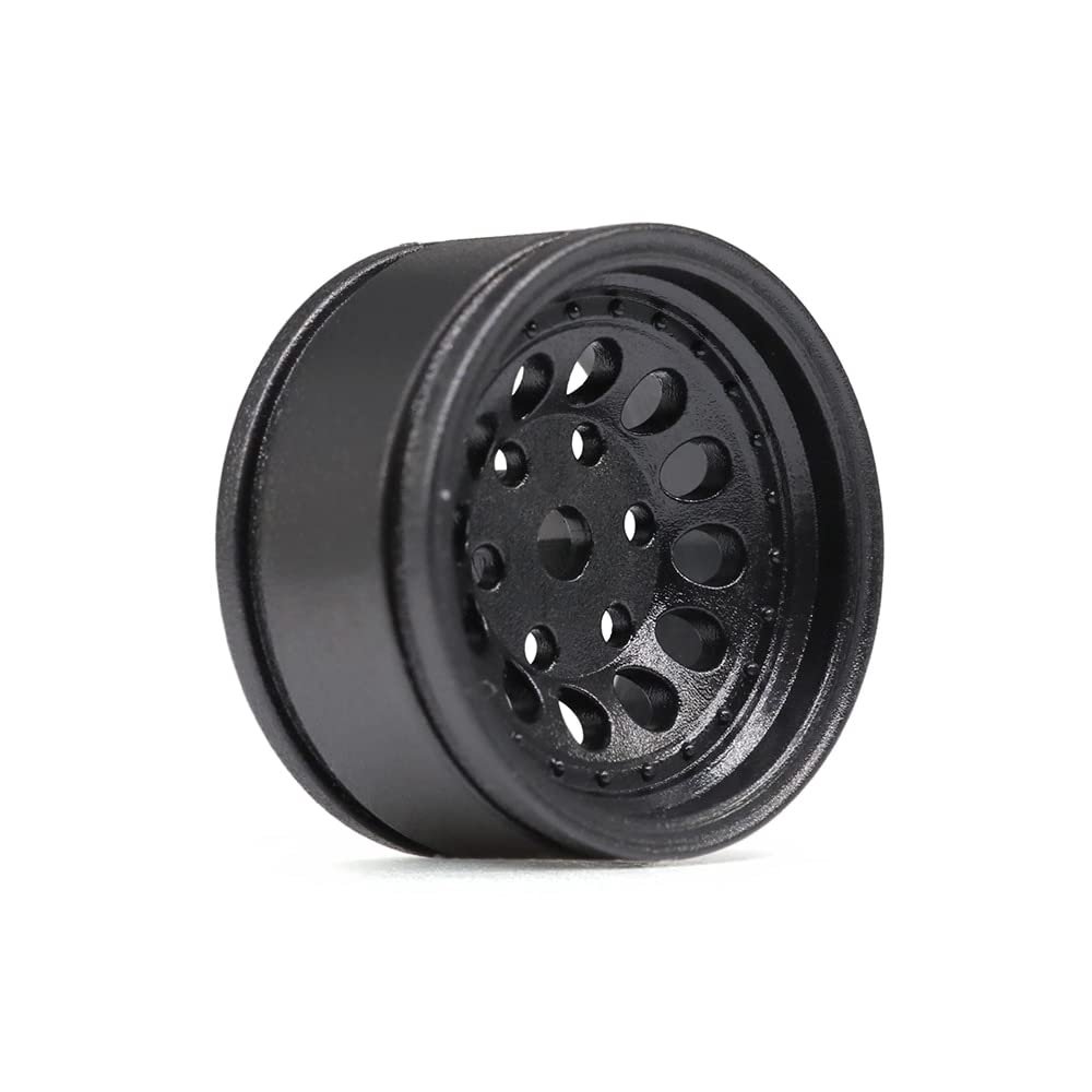 X01 Parts Plastic 18mm Wheels 1:32 Climbing Model (Color : 1Pcs Black)