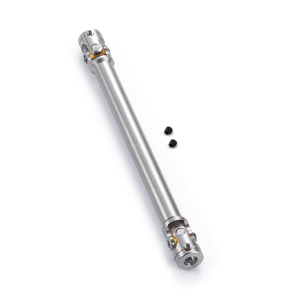RC-Hub 1Pcs RC Driveshafts Metal Drive Shaft 45-50/47-57/55-67/60-80mm for 1:14 Tamiya Trailer Tractor Truck RC Crawler Car (115-155mm)