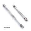 RC-Hub 1Pcs RC Driveshafts Metal Drive Shaft 45-50/47-57/55-67/60-80mm for 1:14 Tamiya Trailer Tractor Truck RC Crawler Car (115-155mm) view 2
